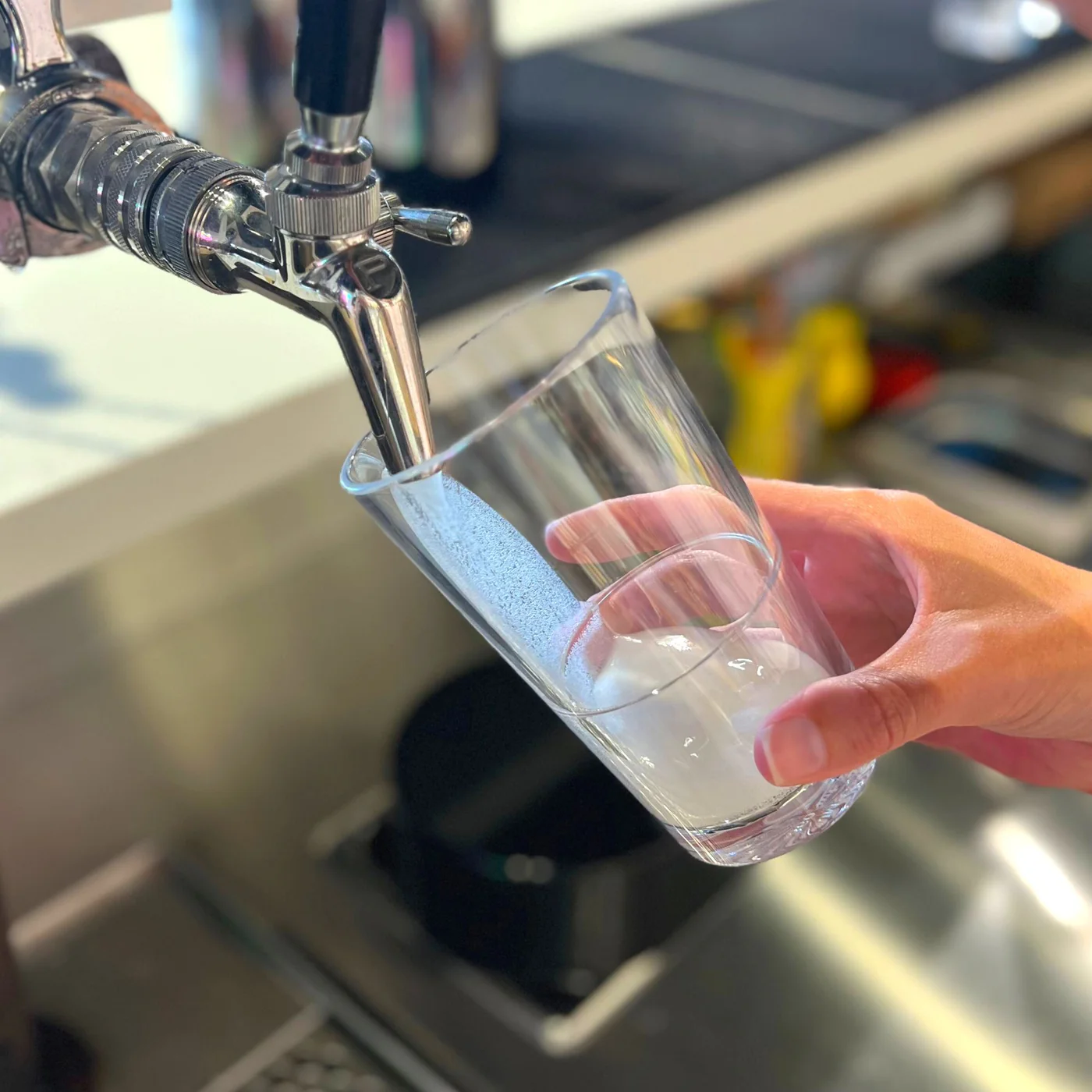 UNBREAKABLE NUCLEATED BEER GLASSES 285ML - SET OF 6